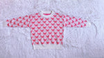 GT0687 Coquette Bows Pink Kids Knit Sweater Top