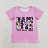 GT0690 Singer Star Pink Kids Girl Shirt Top