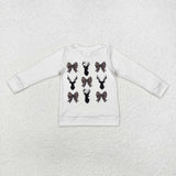 GT0760 Hunting Elk Bows Kids Girl Shirt Top