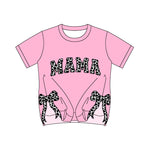 Preorder 01.09 GT0918 MAMA Cow Pink Adult's Shirt