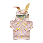 Preorder 01.11 GT0921 Easter Bunny Egg Carrot Hoodie Kids Girl Pullover