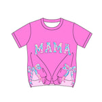 Preorder 01.14 GT0926 MAMA Pink Flower Adult's Shirt