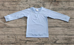 Preorder GT0970 Blue Purple Yoga Kids Long Sleeves Shirt Top