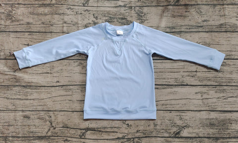 Preorder GT0970 Blue Purple Yoga Kids Long Sleeves Shirt Top