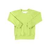Preorder GT0971 Green Yoga Kids Long Sleeves Shirt Top