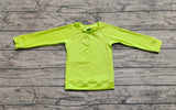 Preorder GT0971 Green Yoga Kids Long Sleeves Shirt Top