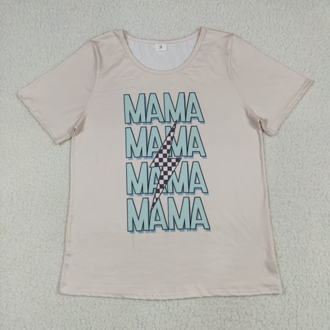 GT1019 MAMA Lightning Women Adult's T-Shirt Top