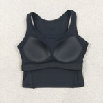 US Warehouse GSPO2039 Active Wear Sports Black Women Adult's Yoga Clothes