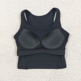 US Warehouse GSPO2039 Active Wear Sports Black Women Adult's Yoga Clothes