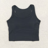 US Warehouse GSPO2039 Active Wear Sports Black Women Adult's Yoga Clothes
