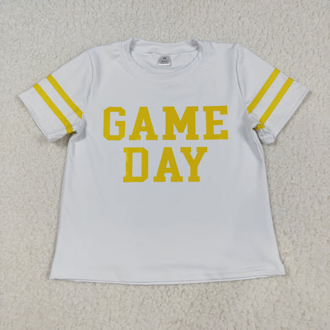 GT1115 Vinyl Game Day Kids Girls Shirt Top