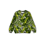Preorder MOQ 5 pcs GT1128 Christmas Leopard Green Kids Boys Shirt