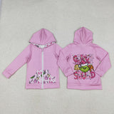 GT1142 Christmas Green Animal Hoodie Kids Coat (12-18M to 7-8T)