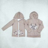 GT1144 Hunting Camo Elk Hoodie Kids Coat