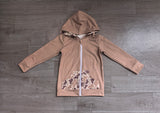NO MOQ Preorder Samples GT1144 Hunting Camo Elk Hoodie Kids Coat
