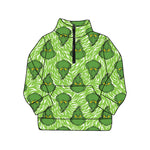 Preorder 09.25 GT1174 Christmas Green Animal Zipper Adult's Shirt Pullover