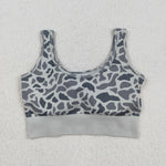 GSSO2702 Hunting Camo Gray Yoga Sports Adult Women's Outfits