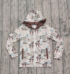 Preorder Samples GT1273 Elk Camo Hoodie Women Adult's Coat