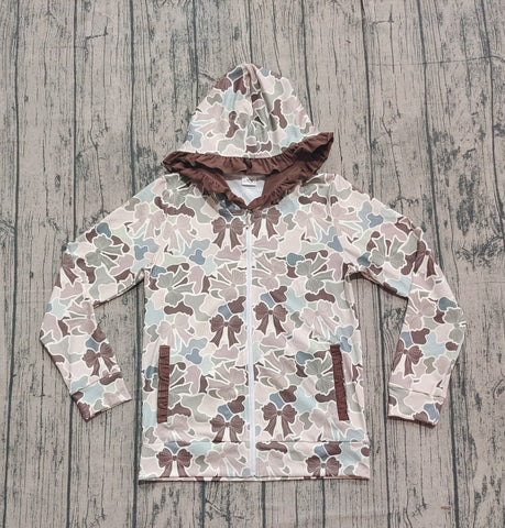 Preorder Samples GT1273 Elk Camo Hoodie Women Adult's Coat