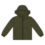 Preorder 10.20 MOQ 5 pcs GT1282 Solid Color Hoodie Kids Girls Zipper Coat