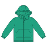 Preorder 10.20 MOQ 5 pcs GT1284 Solid Color Hoodie Kids Girls Zipper Coat
