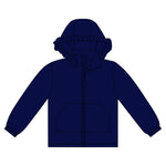 Preorder 10.20 MOQ 5 pcs GT1285 Solid Color Hoodie Kids Girls Zipper Coat