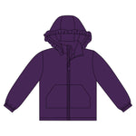 Preorder 10.20 MOQ 5 pcs GT1287 Solid Color Hoodie Kids Girls Zipper Coat