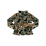 Preorder 11.16 MOQ 5 pcs GLP2992 Hunting Camo Yoga Coat Girls Set