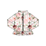 Preorder 11.16 MOQ 5 pcs GLP2997 Flower Yoga Coat Girls Set