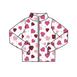 Preorder 11.17 MOQ 5 pcs GLP3035 Valentine's Day Love Yoga Coat Girls Set