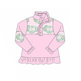 Preorder Samples GT1402 Golf Cart Kids Girls Shirt Pullover