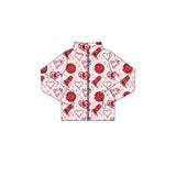 Preorder 11.24 MOQ 5 pcs GLP3109 Valentine's Day Western Boots Yoga Coat Girls Set