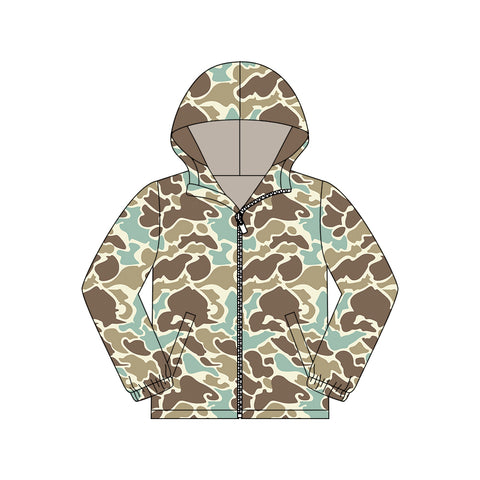 Preorder 12.07 MOQ 5 pcs GT1427 Hunting Camo Hoodie Women Adult's Coat