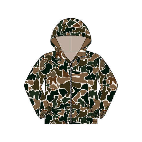 Preorder 12.07 MOQ 5 pcs GT1428 Hunting Camo Hoodie Women Adult's Coat