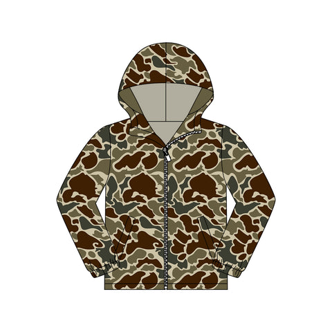 Preorder 12.07 MOQ 5 pcs GT1431 Hunting Camo Hoodie Women Adult's Coat