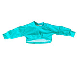 Preorder 12.13 MOQ 5 pcs GLP3167 Western Turquoise Girls Jumpsuit Set