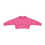 Preorder MOQ 5 pcs GLP3270 Cow Pink Black Girls Jumpsuit Set
