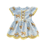 Preorder 02.03 MOQ 5 pcs GSPO2281 Easter Rabbit Bear Girls Set