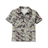 Preorder MOQ 5 pcs each Hunting Camo Women Adult's Zipper Shirt