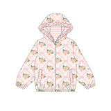 Preorder MOQ 5 pcs Each Style Pumpkin Bows Ruffles Cute Kids Girls Hoodie Coat