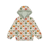 Preorder MOQ 5 pcs Each Style Pumpkin Bows Ruffles Cute Kids Girls Hoodie Coat