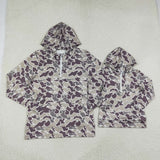 Hunting Camo Mommy And Me Hoodie Zipper Pullover Shirt