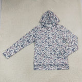 GT1708 Hunting Camo Grey Zipper Adult's Hoodie Shirt Pullover