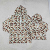 Hunting Camo Mommy And Me Hoodie Zipper Pullover Shirt