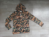 Preorder Samples Hunting Camo Hoodie Zipper Adult's Shirt Pullover