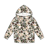 Preorder MOQ 5 pcs Each Style Hunting Camo Hoodie Zipper Adult's Shirt Pullover