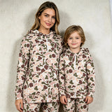 Hunting Camo Mommy And Me Hoodie Zipper Pullover Shirt