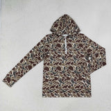 GT1713 Hunting Camo Zipper Women Adult's Hoodie Shirt Pullover