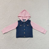SALE GT1754 Fashion Hoodie Denim Jacket
