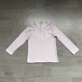 Preorder Samples GT1758 Light Purple Stripe Kids Girls Zipper Pullover